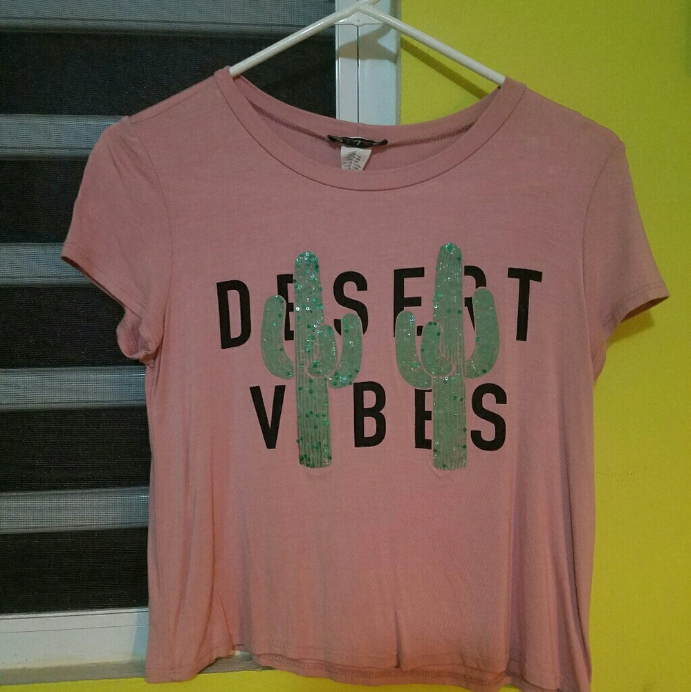 Desert Vibes Crop Top //Cactus